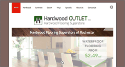 Desktop Screenshot of hardwoodoutletflooring.com