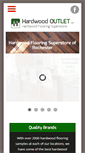 Mobile Screenshot of hardwoodoutletflooring.com